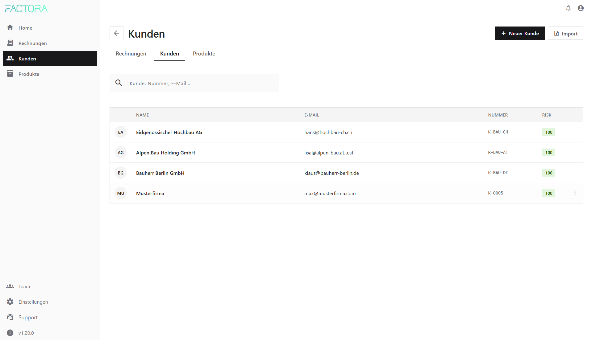 Kundenverwaltung