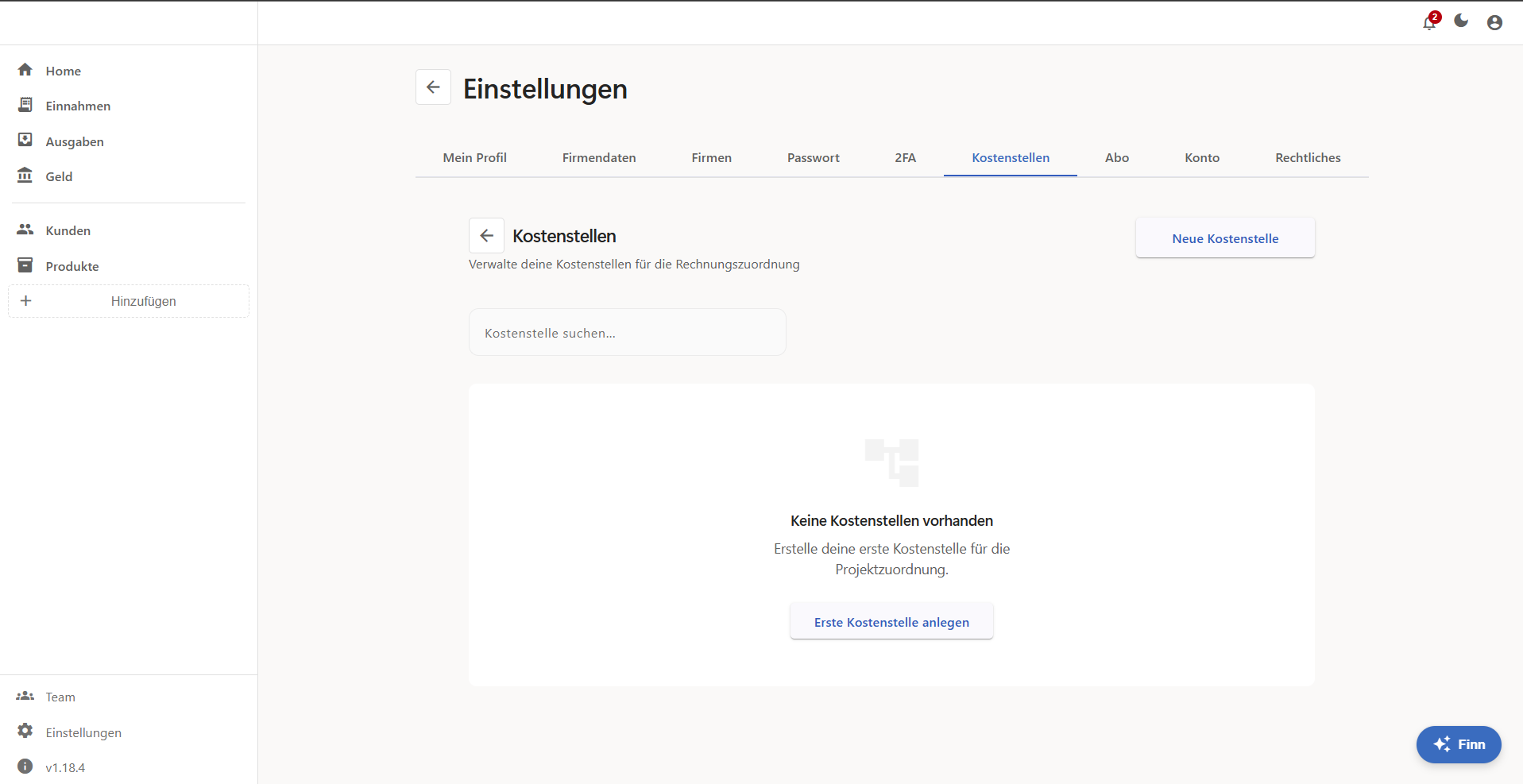 Kostenstellen — Umsätze und Kosten pro Projekt, Abteilung oder Mandant auswerten